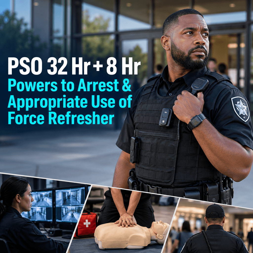 PSO 32 Hr + 8 Hr Powers to Arrest & Appropriate Use of Force Refresher