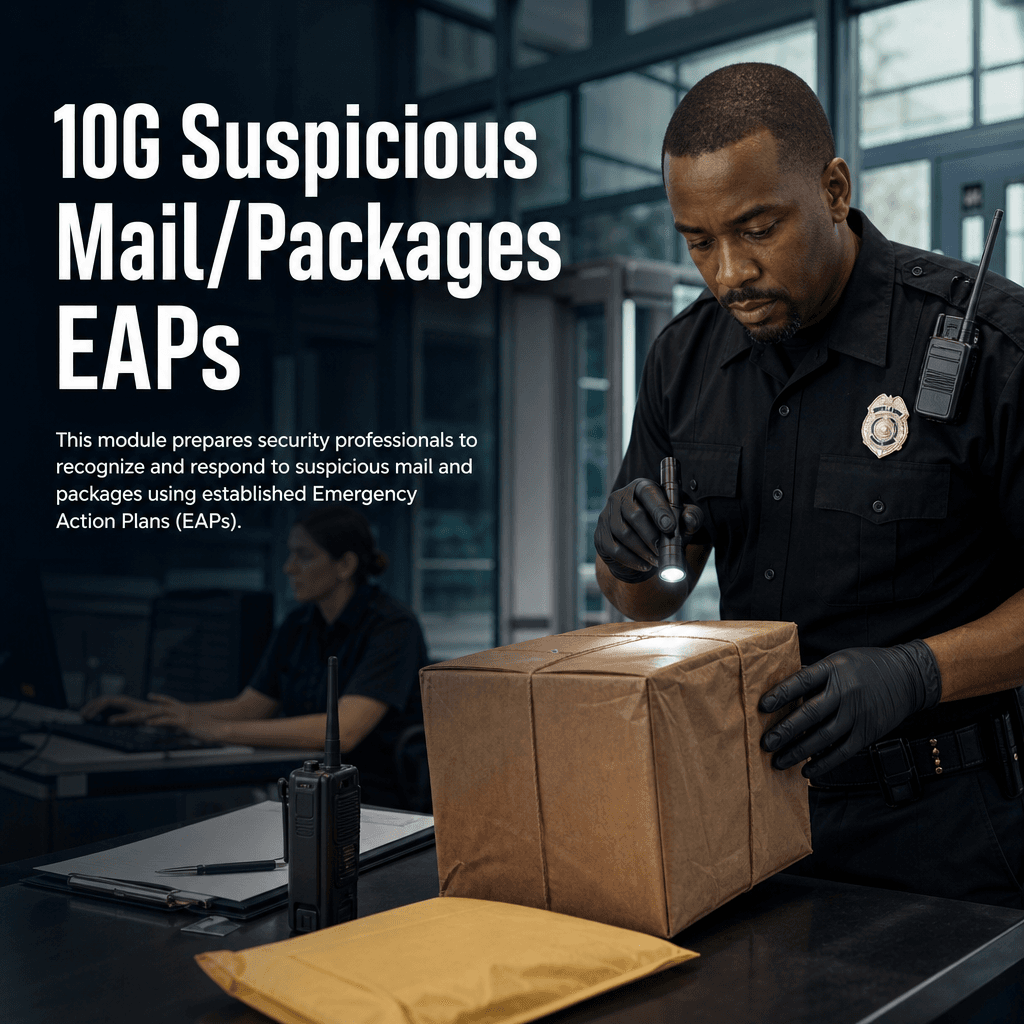 10G Suspicious Mail/Packages EAPs