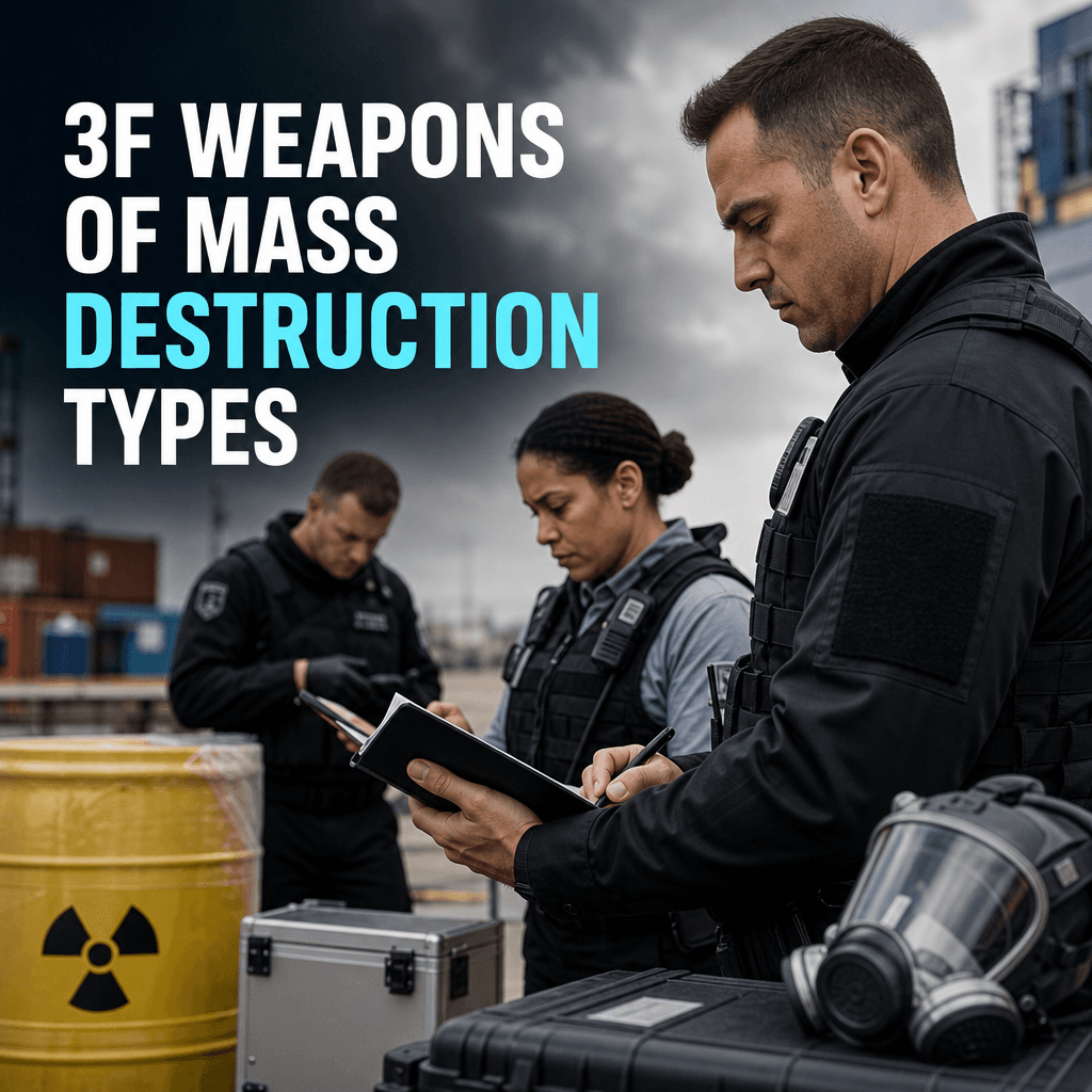3F Weapons of Mass Destruction Types