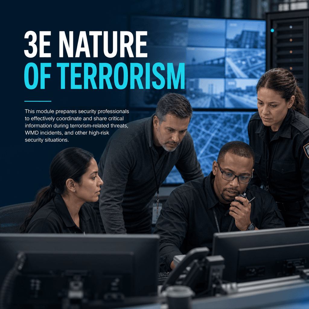 3E Nature of Terrorism