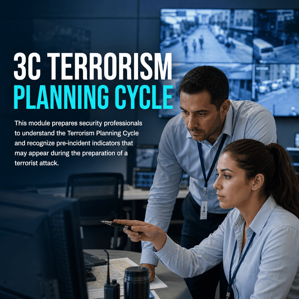 3C Terrorism Planning Cycle